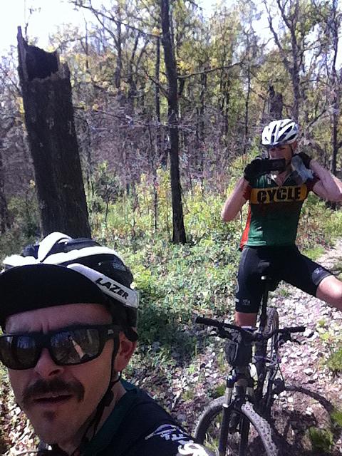 top of the climb